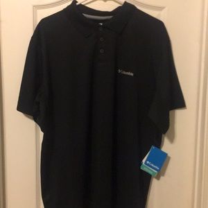 Black Columbia polo